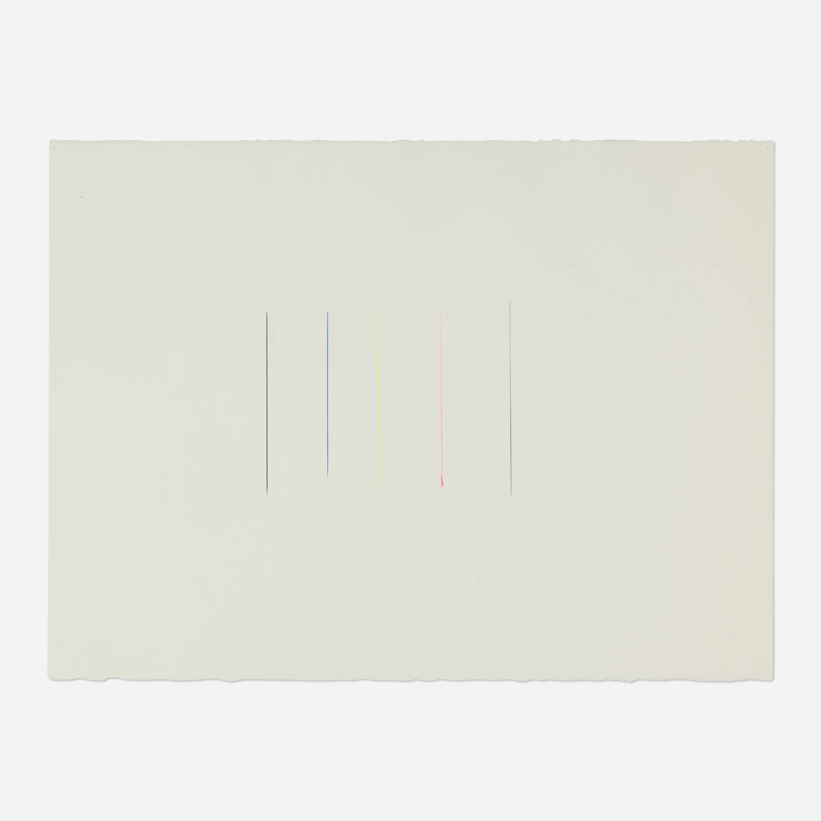 Janet Passehl, Fifth Petal: Janet Passehl Fifth Petal 2015 Prismacolor colored pencil on Stonehenge 22.25 h x 30 w in (57 x 76 cm) This work will ship from Lambertville, New Jersey.