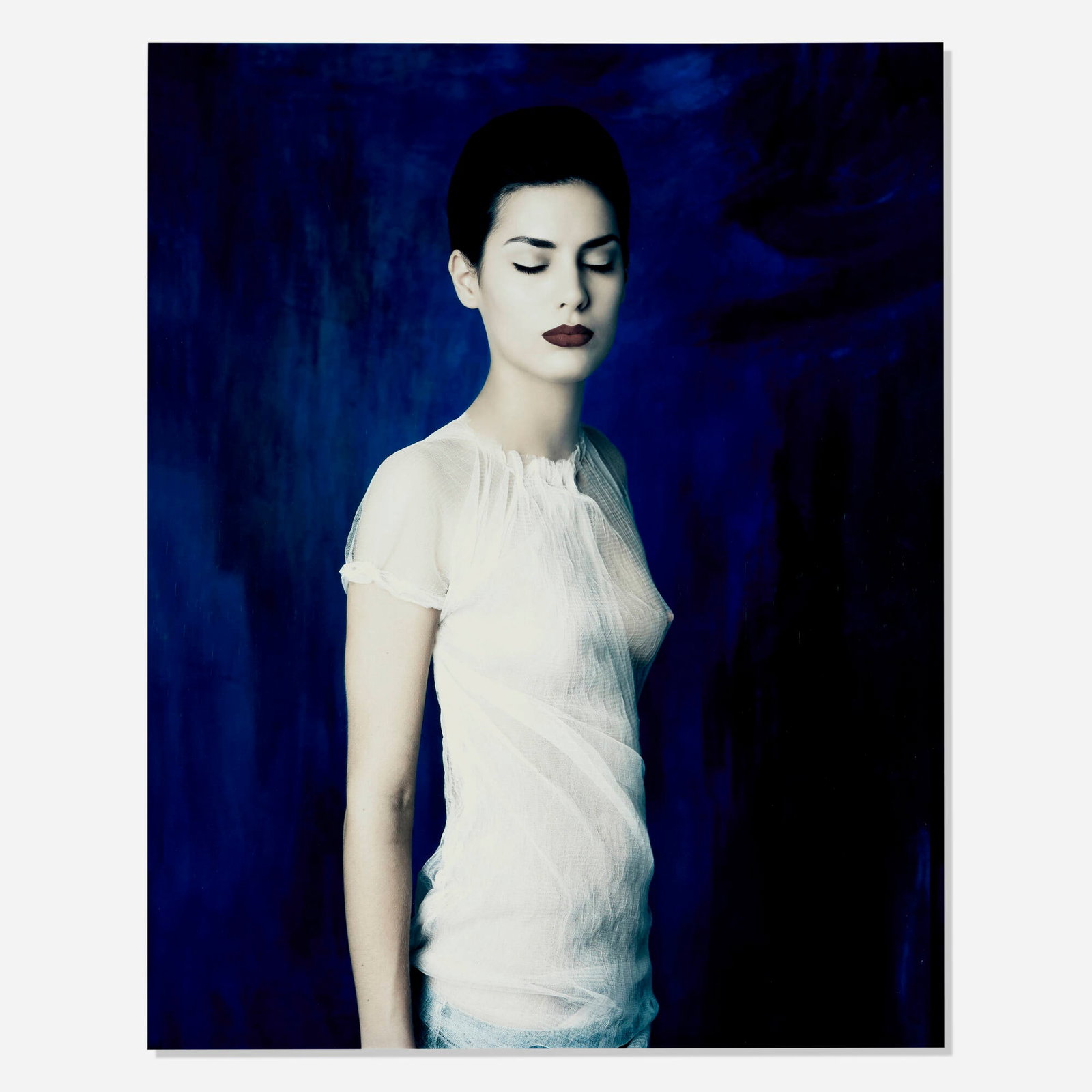 RES and Constanza Piaggio, Chica Azul (from the Conatus series): RES and Constanza Piaggio Chica Azul (from the Conatus series) 2006 Lambda print sight: 36.25 h x 29.125 w in (92 x 74 cm) This work is artist's proof number 2 apart from the edition of 10.