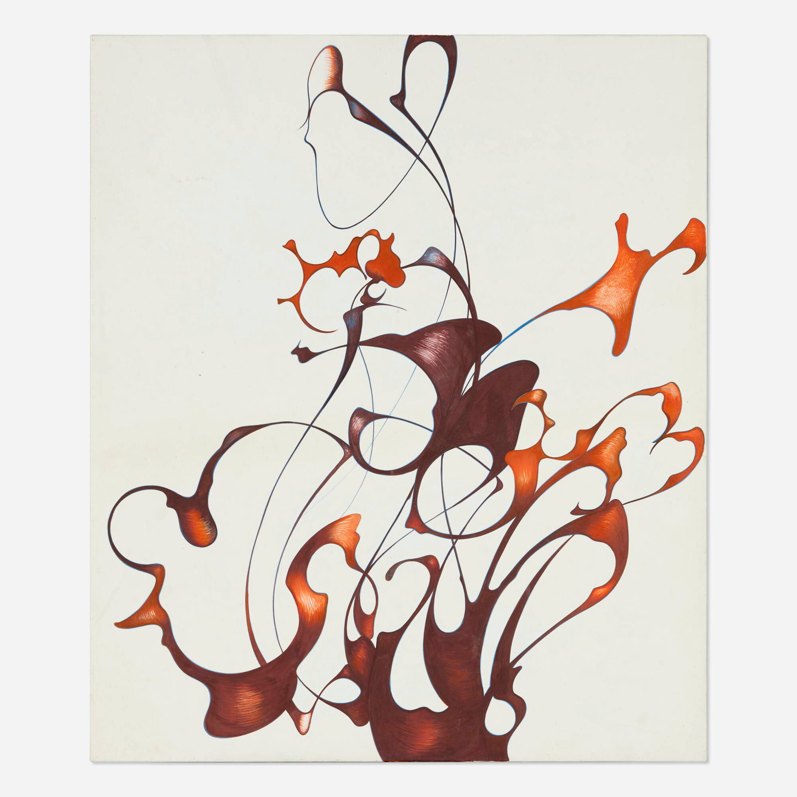 Lisa Stefanelli, Rose of Sharon / Rosacharn: Lisa Stefanelli Rose of Sharon / Rosacharn 2000 gouache on vellum mounted to wood panel 20 h x 17 w in (51 x 43 cm) Signed, titled, dated, and inscribed to verso 'Lisa Stefanelli NYC 2000 Rose
