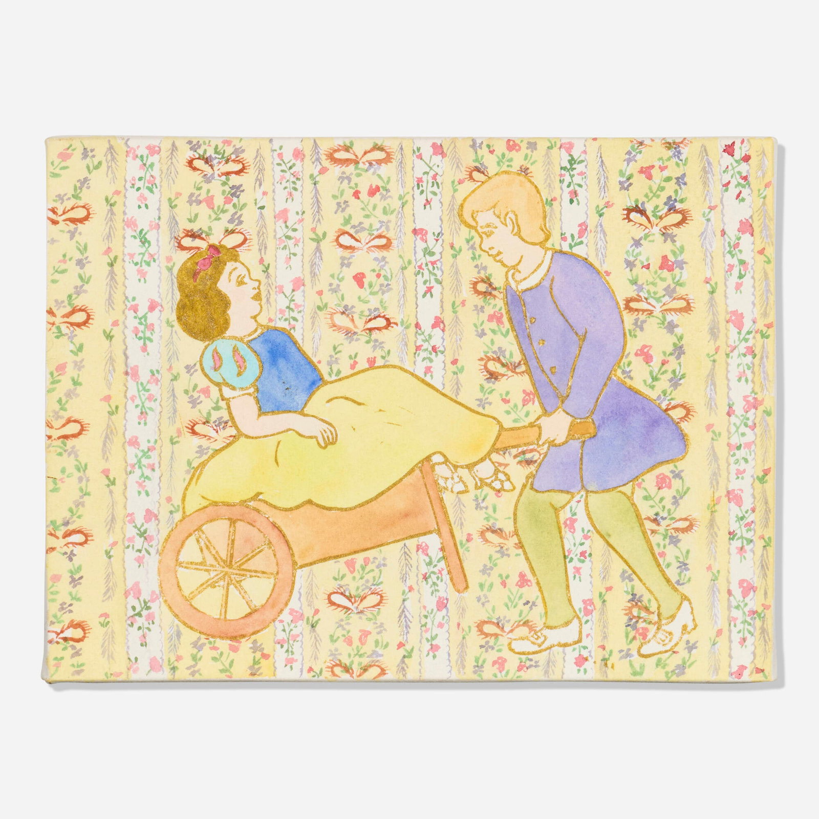 Maki Tamura, Untitled: Maki Tamura Untitled 2000 watercolor on paper 6 h x 8 w in (15 x 20 cm) This work will ship from Lambertville, New Jersey.