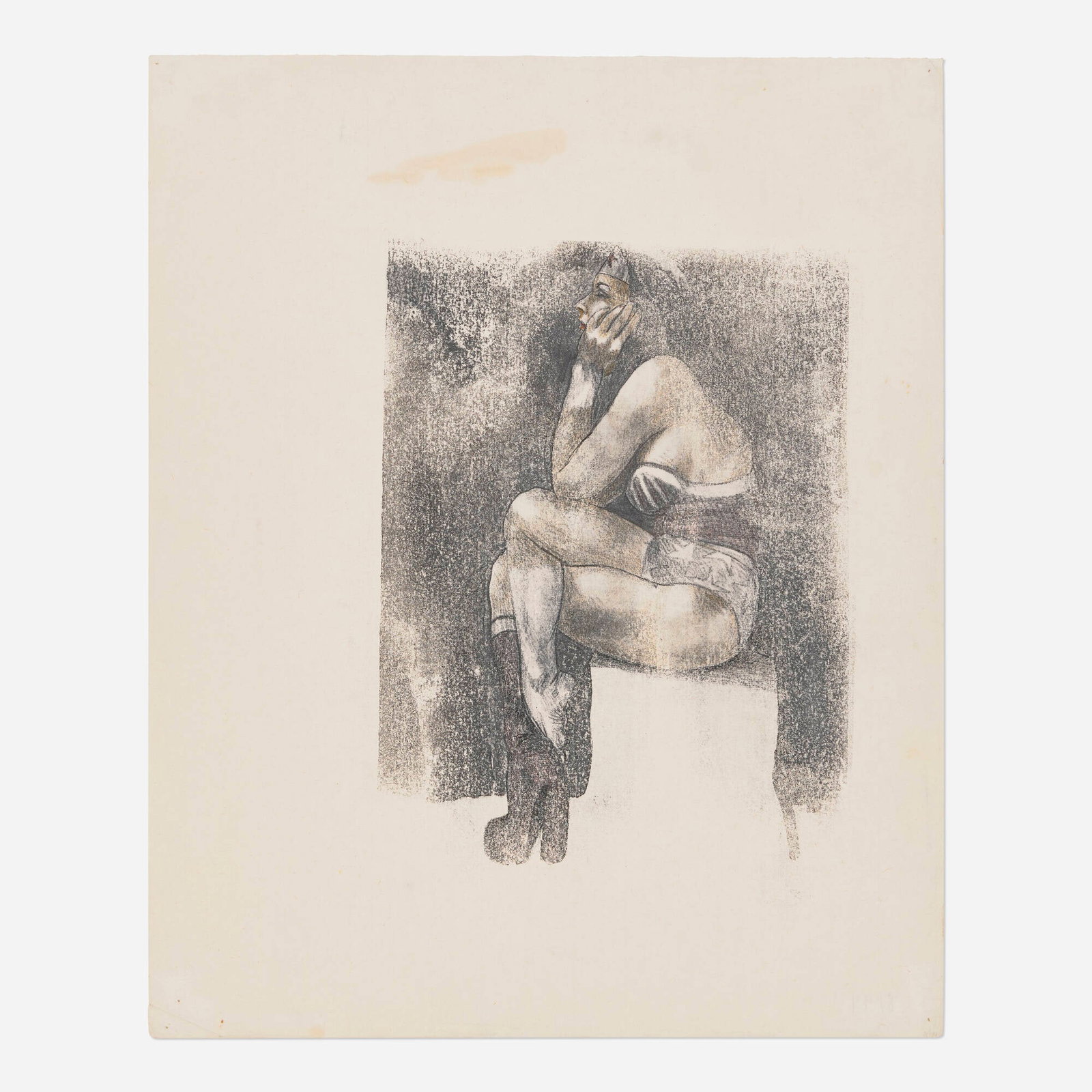 Jean-Luc Verna, Encore Une Wonder Woman: Jean-Luc Verna Encore Une Wonder Woman 1994 transfer drawing with pencil and hand-additions on paper 20.75 h x 16.75 w in (53 x 43 cm) This work will ship from Chicago, Illinois.