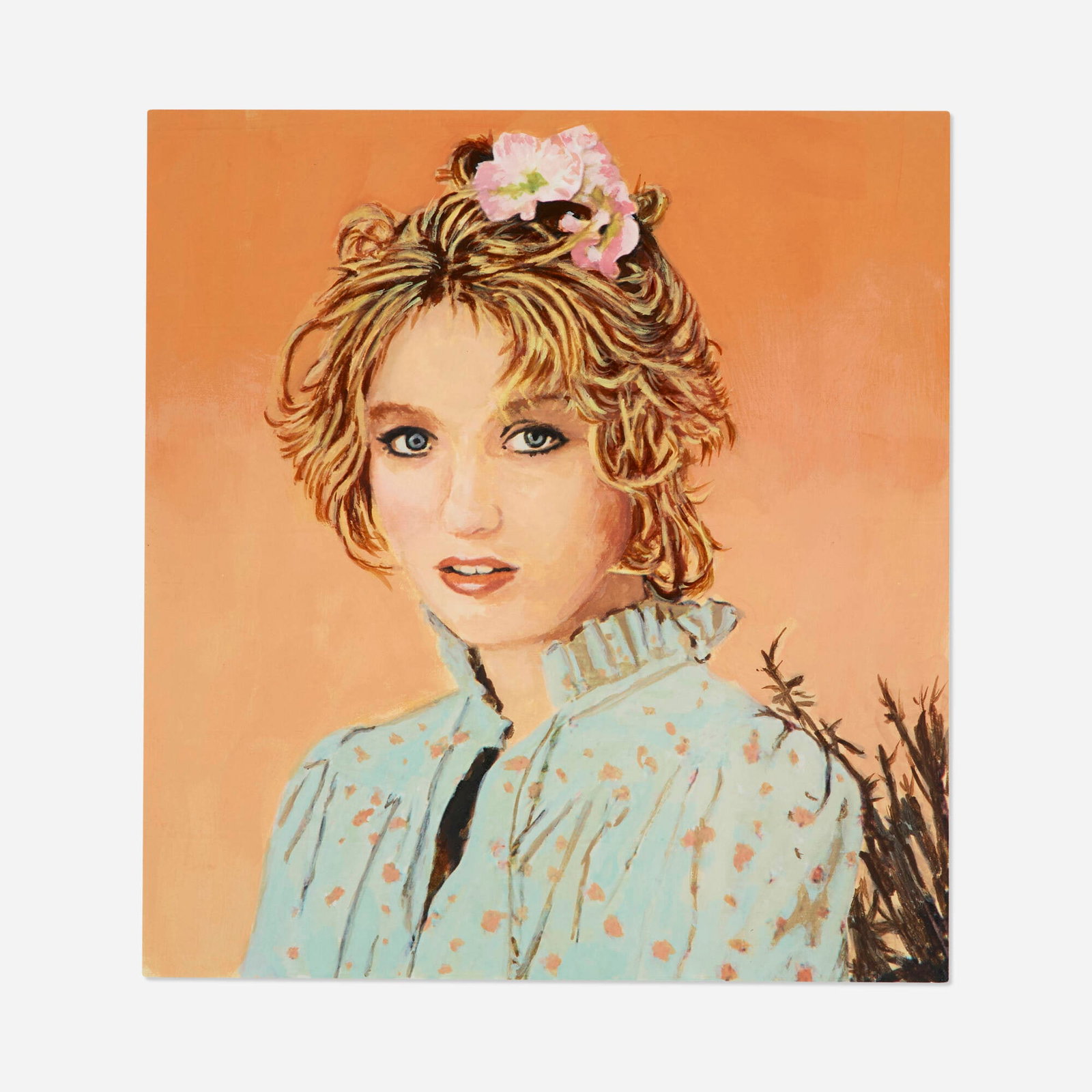 Artist Unknown, Untitled: Artist Unknown Untitled 2020 gouache on paper 8.5 h x 7.75 w in (22 x 20 cm) Signed and titled illegibly and dated to verso '2020'. This work will ship from Los Angeles, Californi