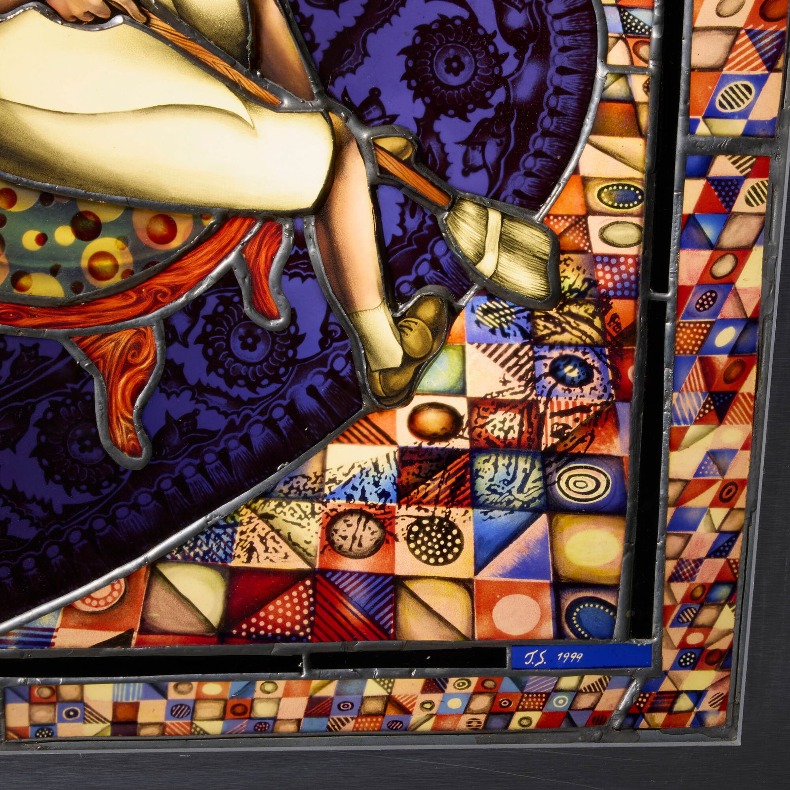 Judith Schaechter, Sitting, Not Working - 6