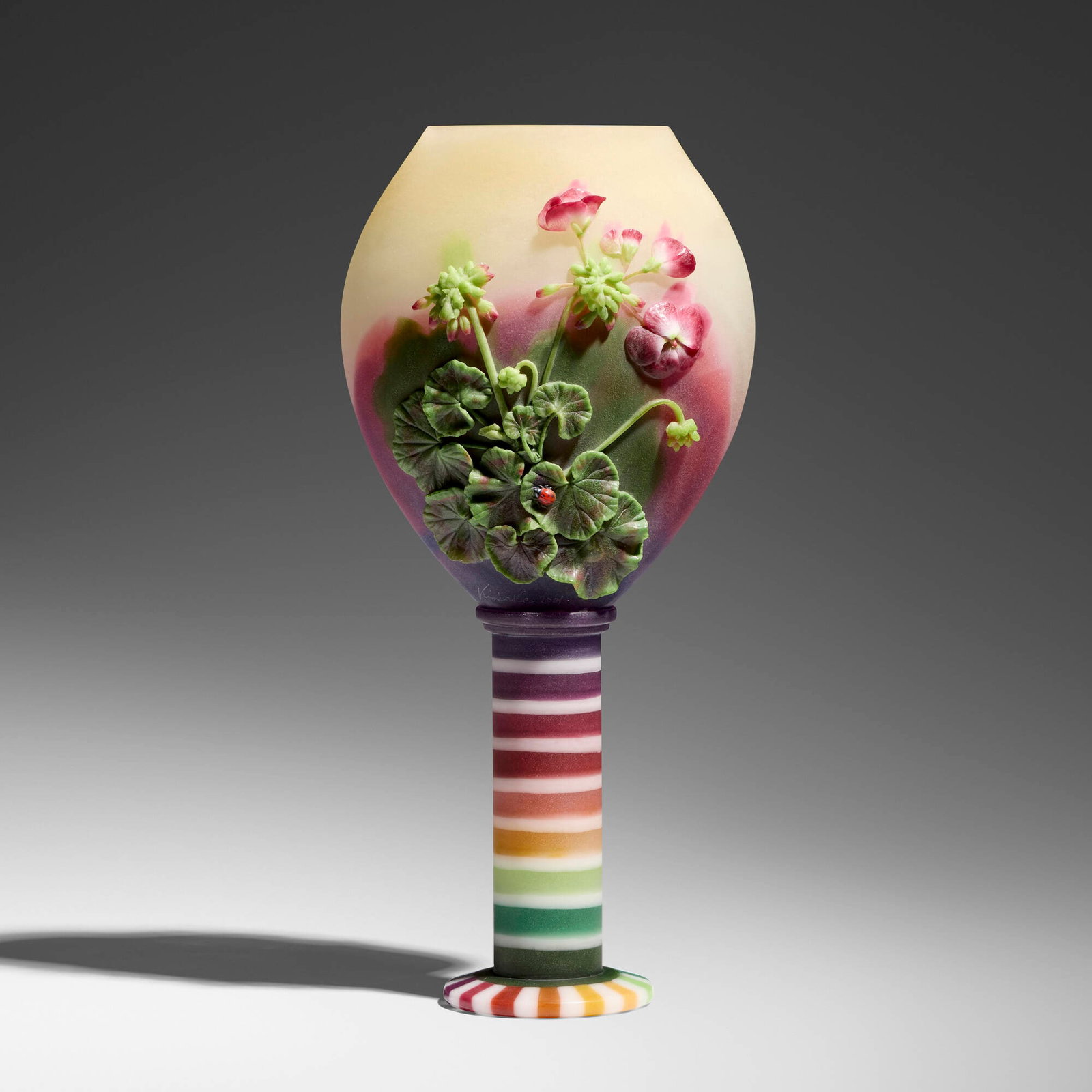 Kimiake Higuchi, Geranium vase - 2