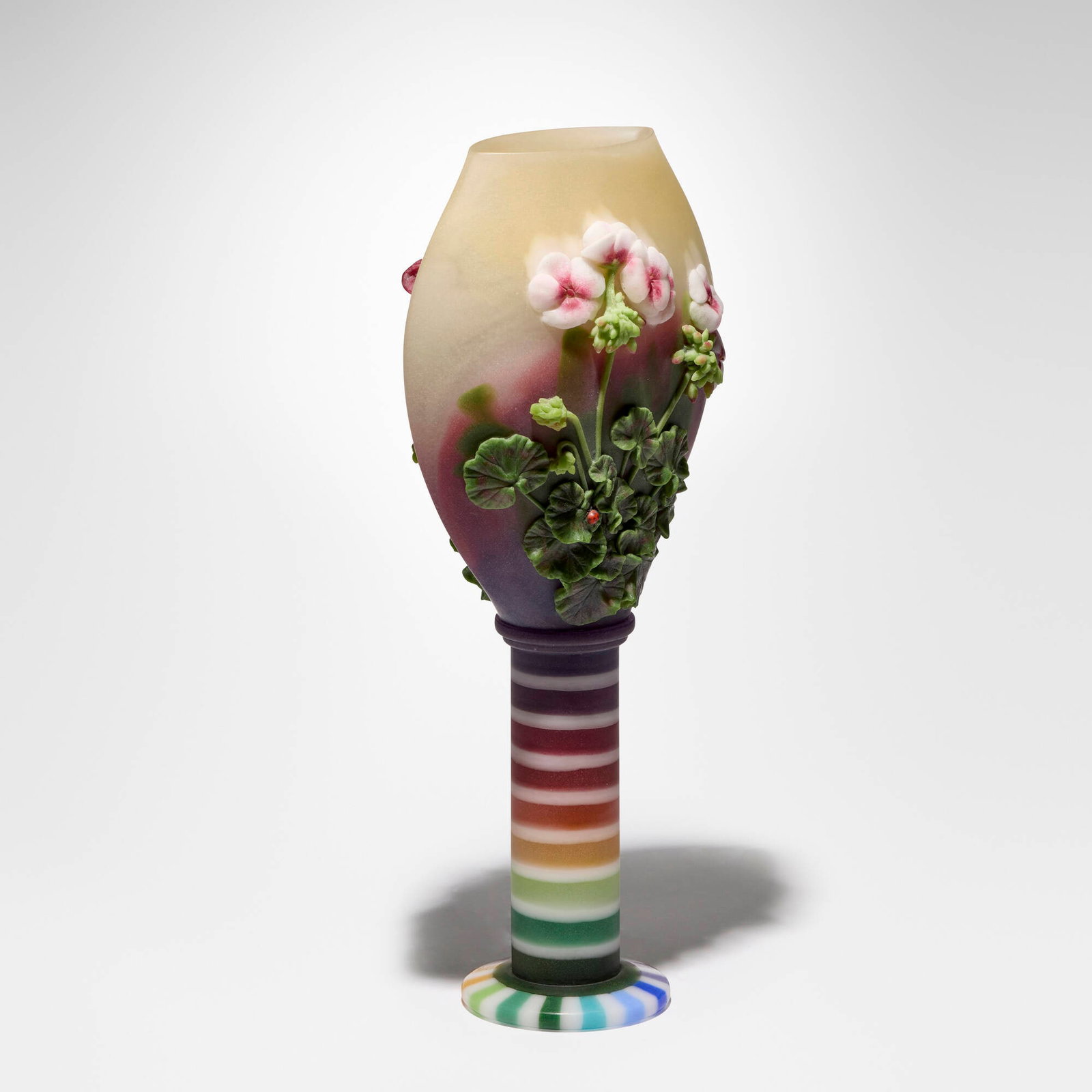 Kimiake Higuchi, Geranium vase - 3