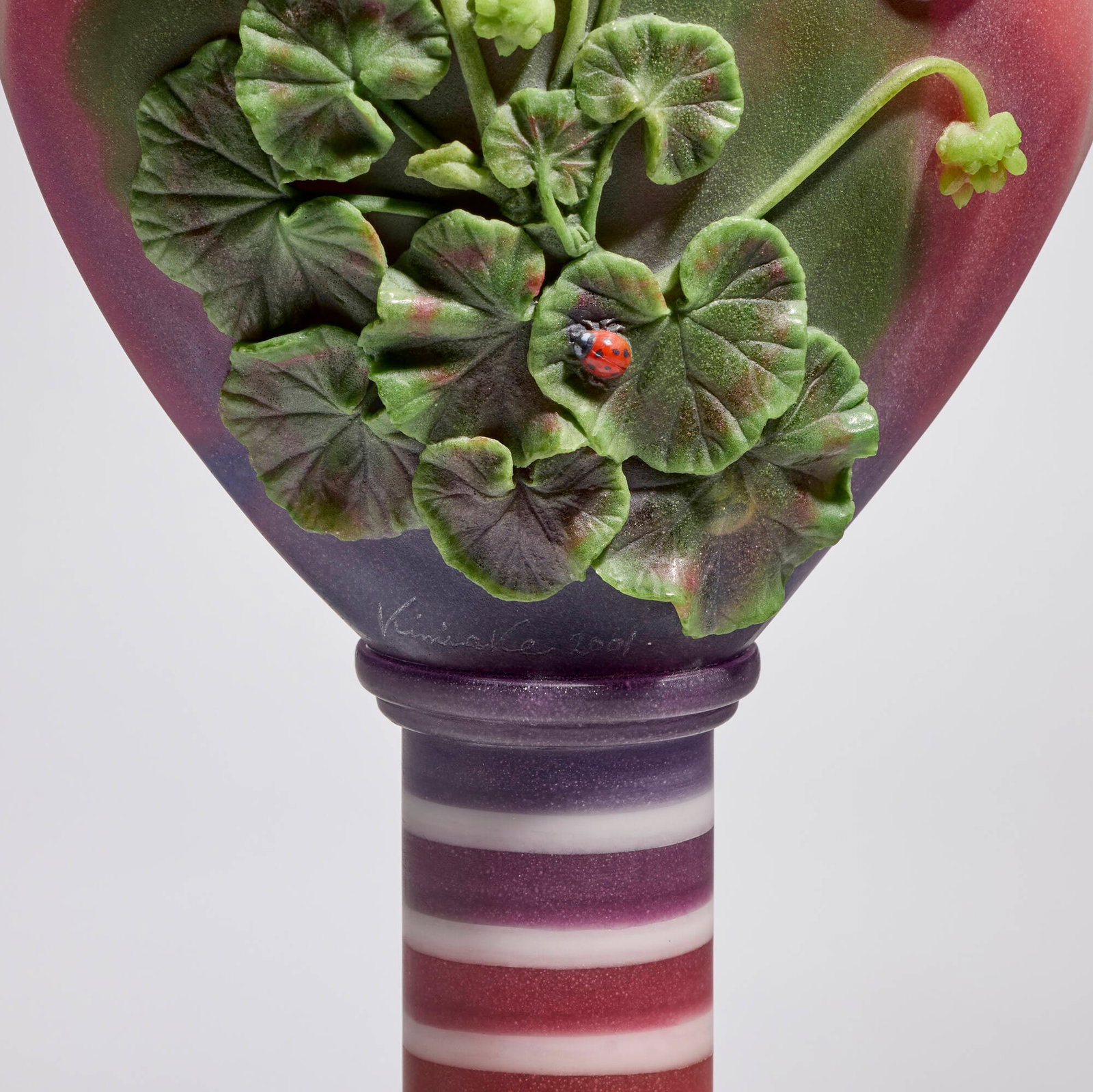 Kimiake Higuchi, Geranium vase - 4