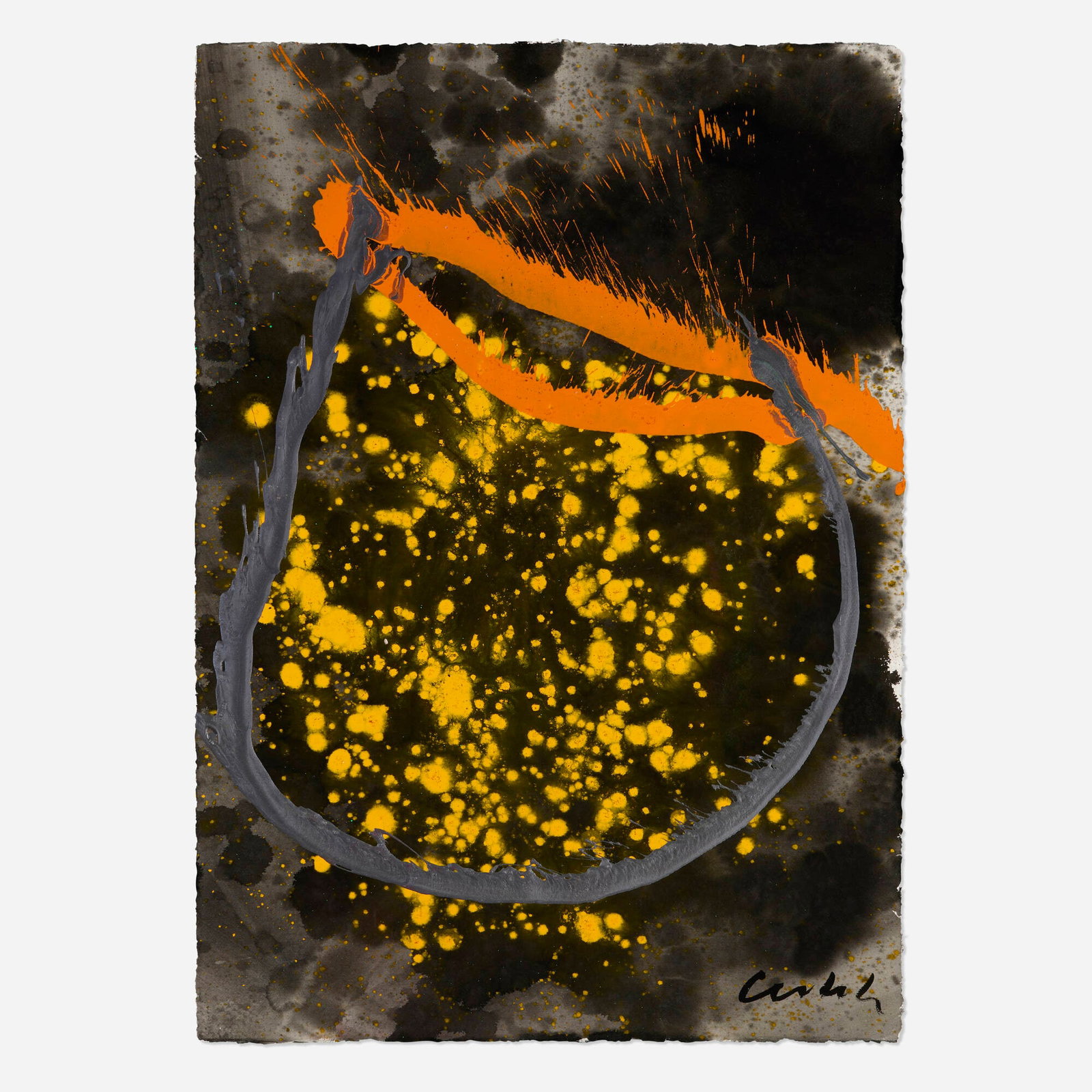 Dale Chihuly, Basket Drawing (1 of 3)