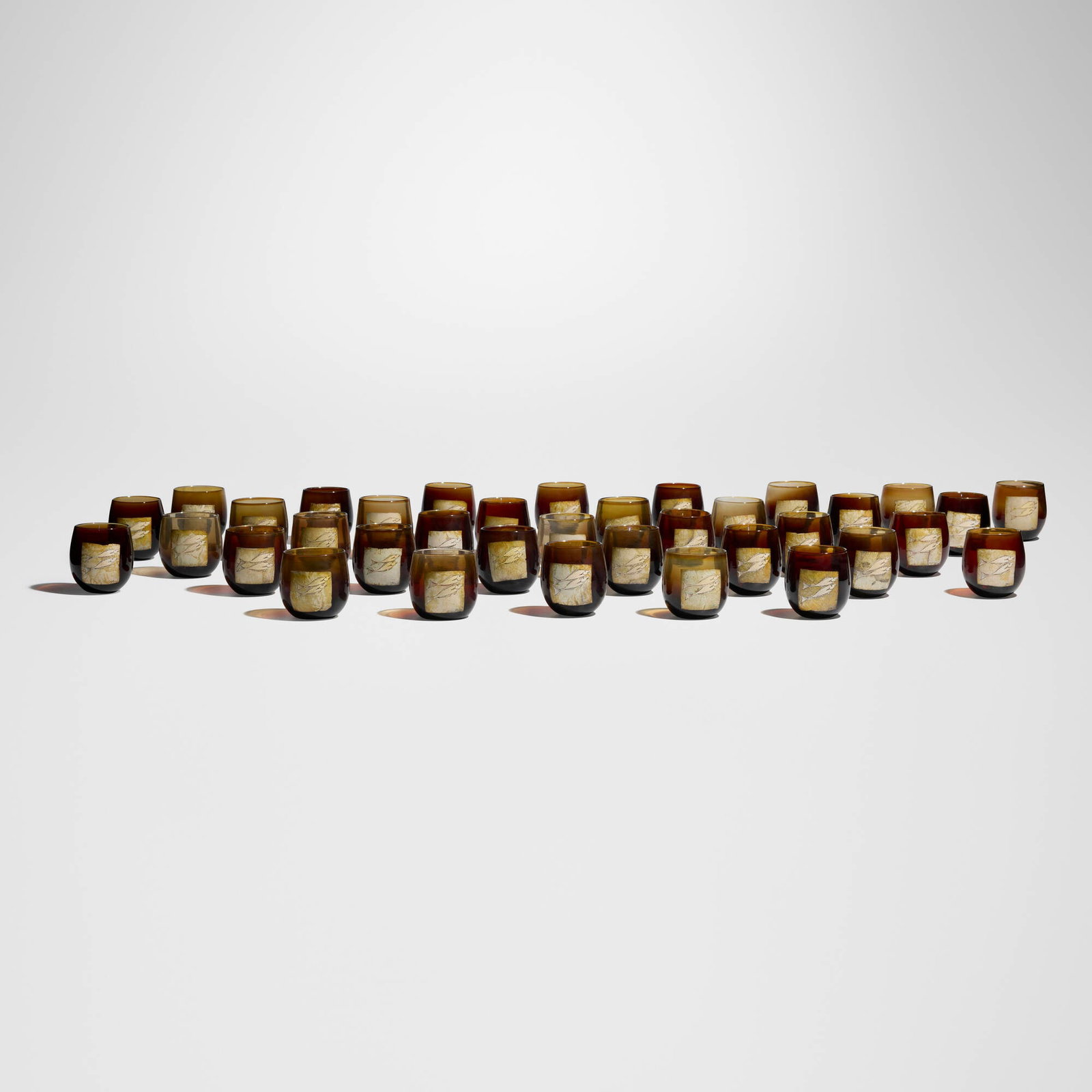 Hiroshi Yamano, Collection of eighteen sets of sake cups (1 of 5)