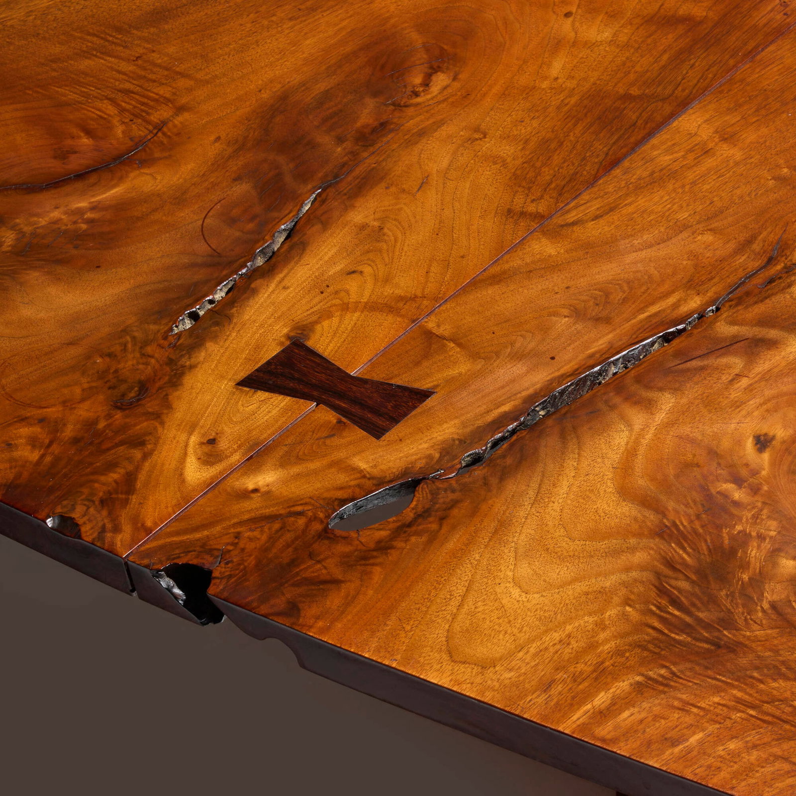 George Nakashima, Exceptional Conoid dining table - 6