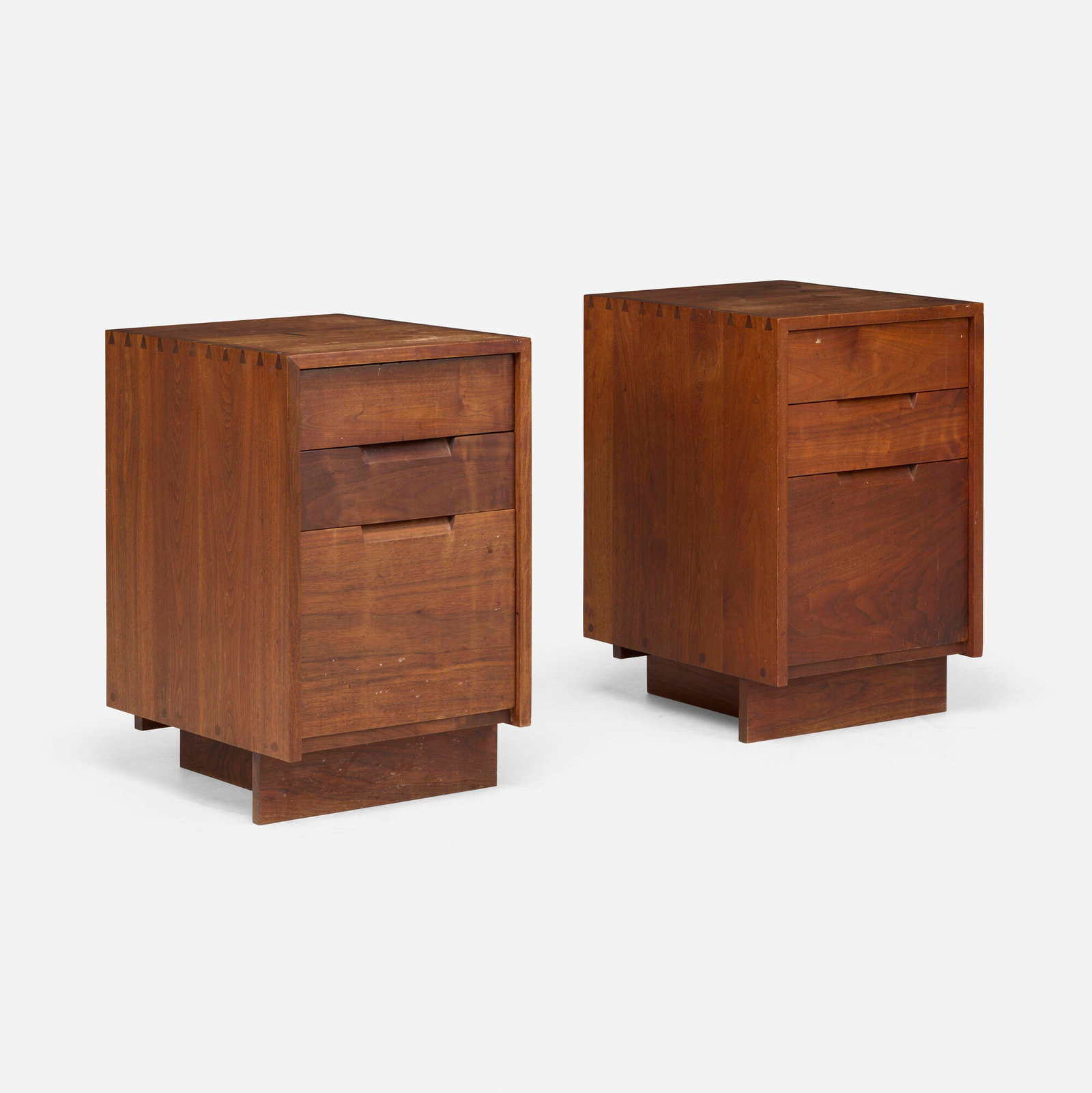 George Nakashima, Pedestals, pair (1 of 9)