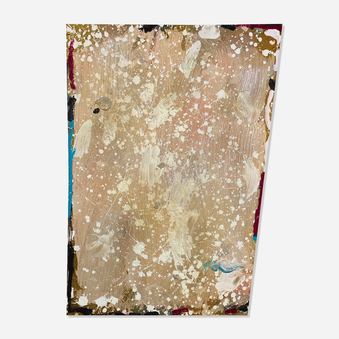 Jules Olitski, Og Challenge: Jules Olitski Og Challenge 1986 water-based acrylic and oil-based enamel on plexiglass 31.125 h x 22 w in (79 x 56 cm) Signed and dated to verso 'Jules Olitski '86'. Provenance: Acquired directly