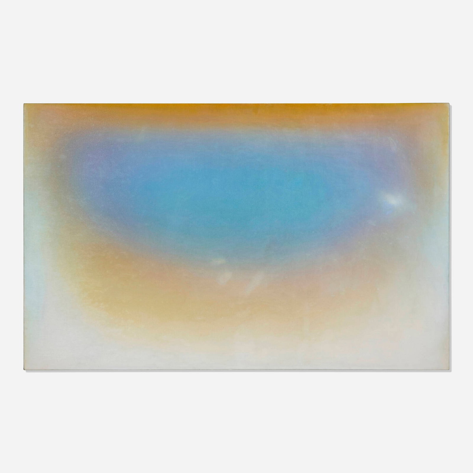 Leon Berkowitz, Source II: Leon Berkowitz Source II 1977 oil on canvas 44.25 h x 70.25 w in (112 x 178 cm) Signed and dated to verso 'Leon Berkowitz 77'. Provenance: The Artist | The Phillips Collection, Washington,