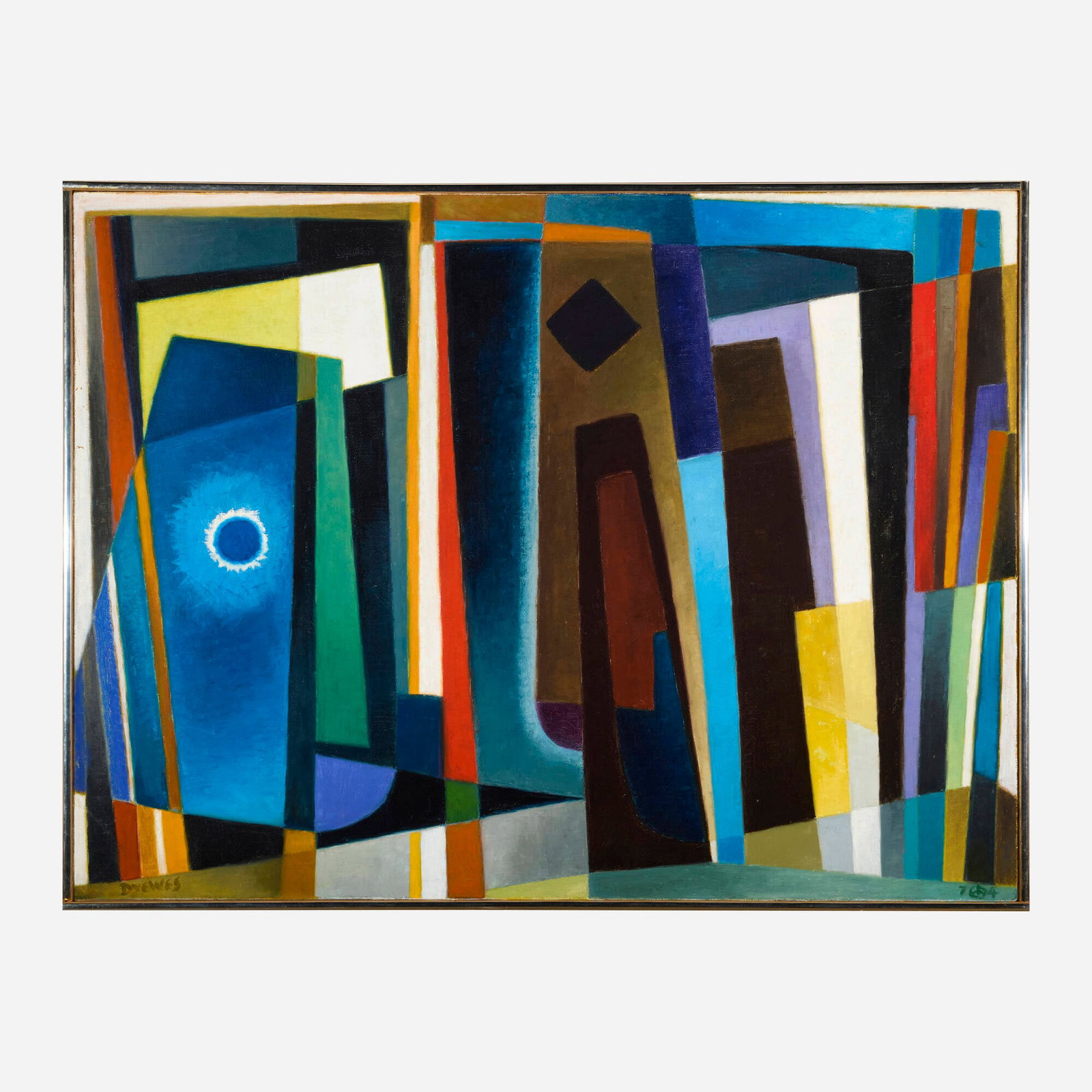 Werner Drewes, Dark Vertical Formation - 2