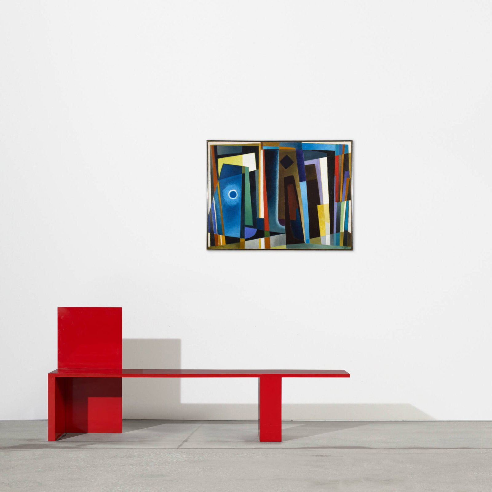 Werner Drewes, Dark Vertical Formation - 4