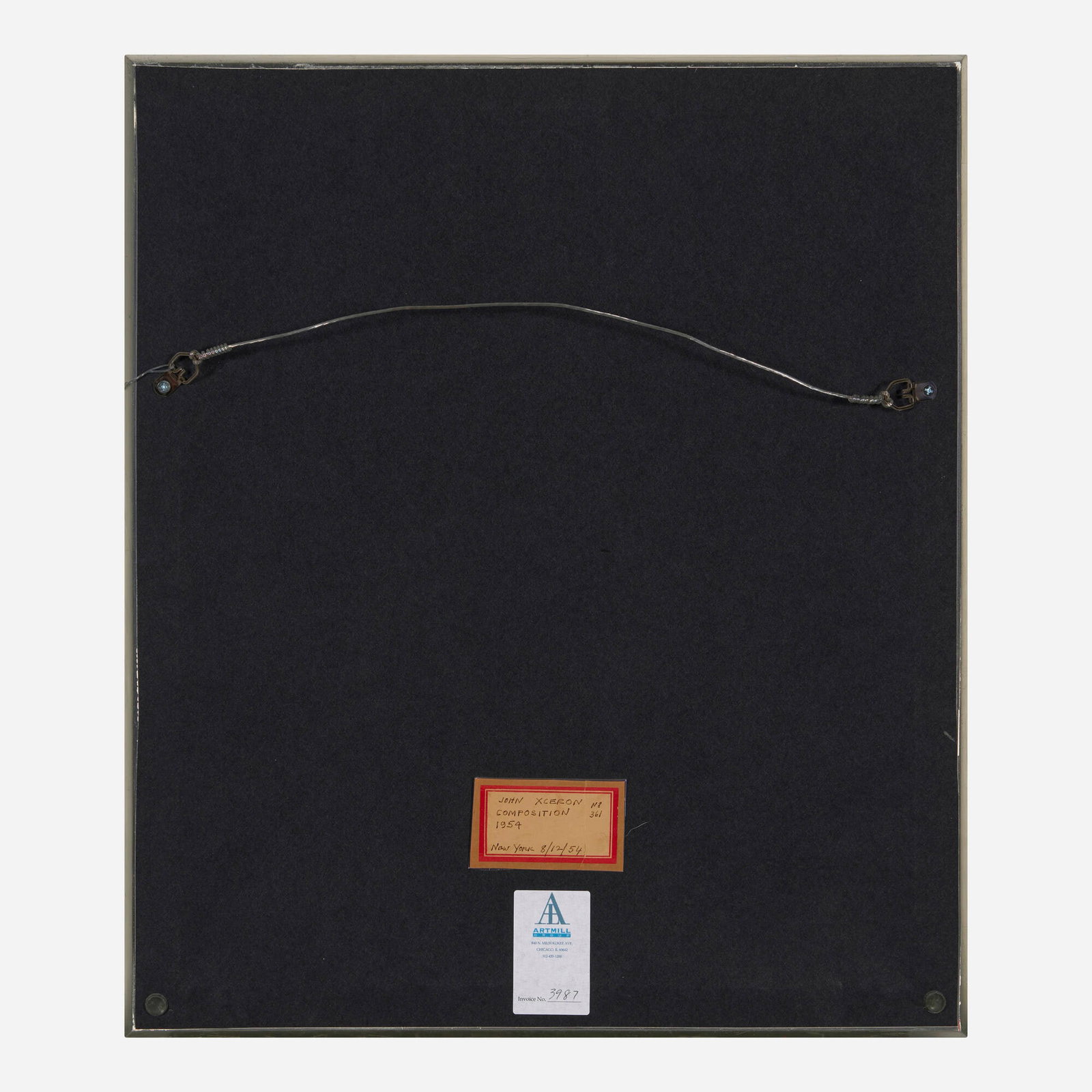 Jean Xceron, Composition No. 361 - 3