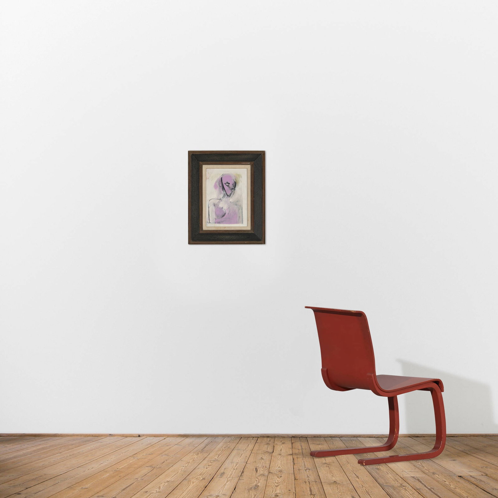 Milton Resnick, Small Head - 4