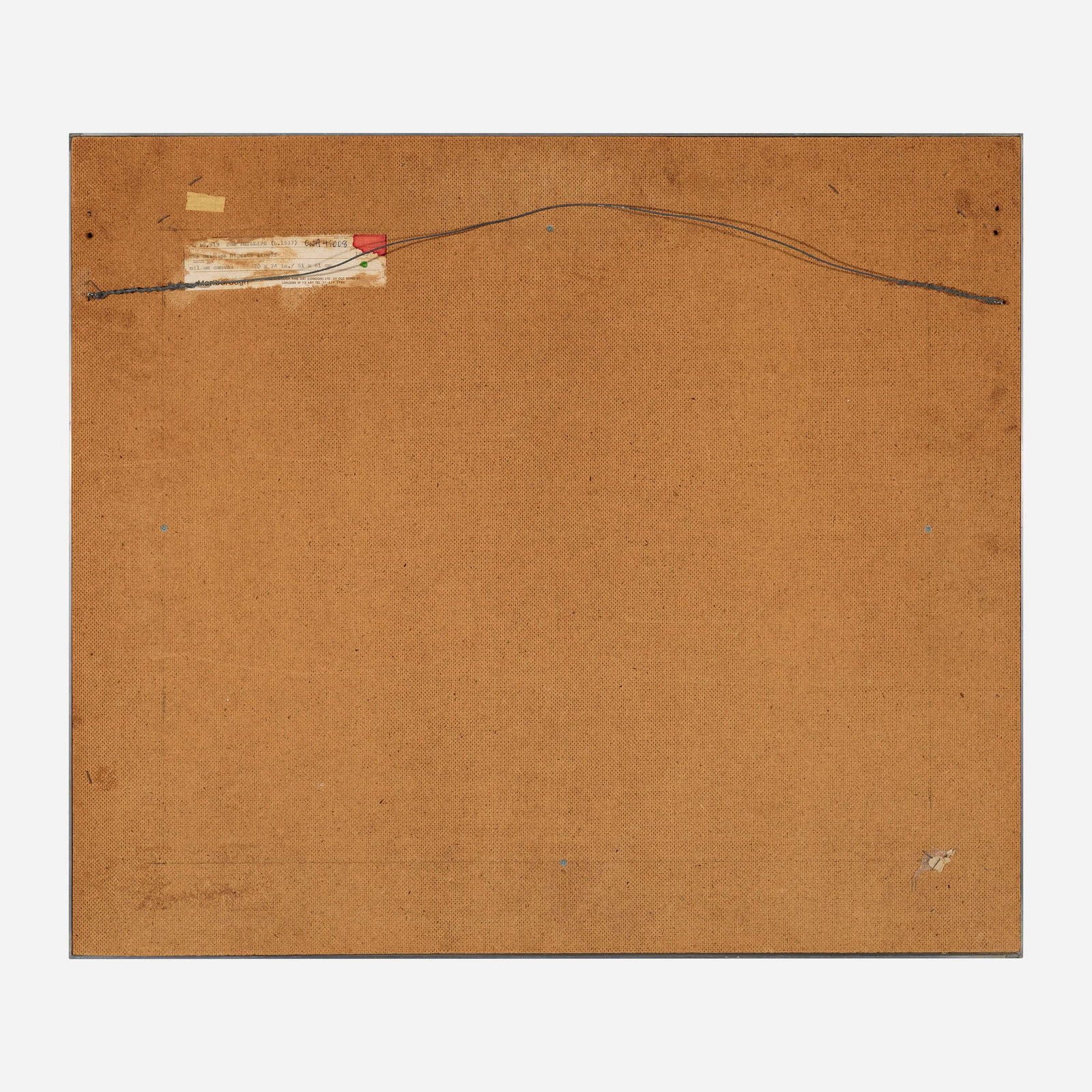 Tom Phillips, The Message Digests Itself - 3