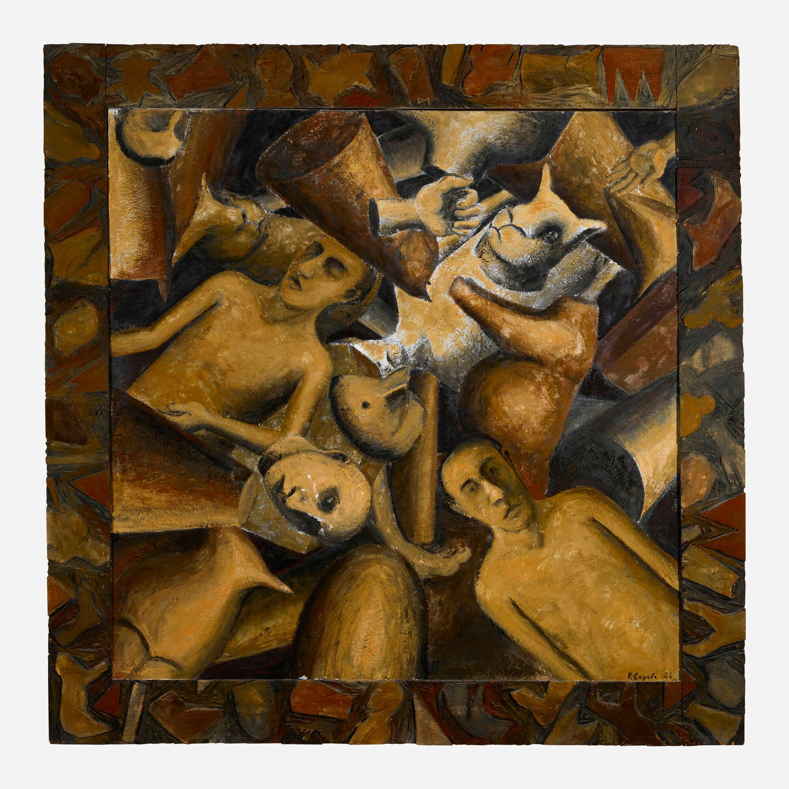 Philippe Cognee, Untitled - 2