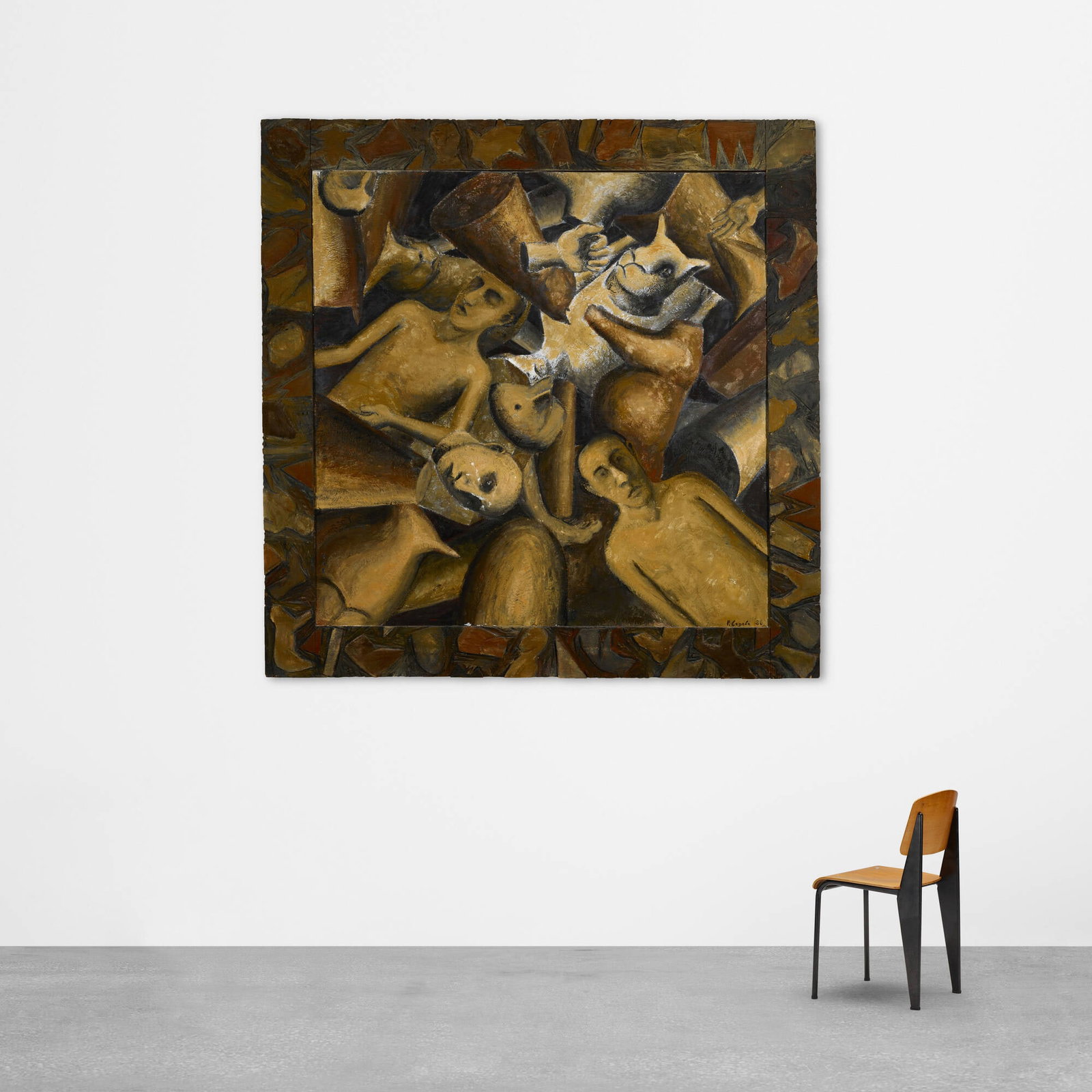 Philippe Cognee, Untitled - 4