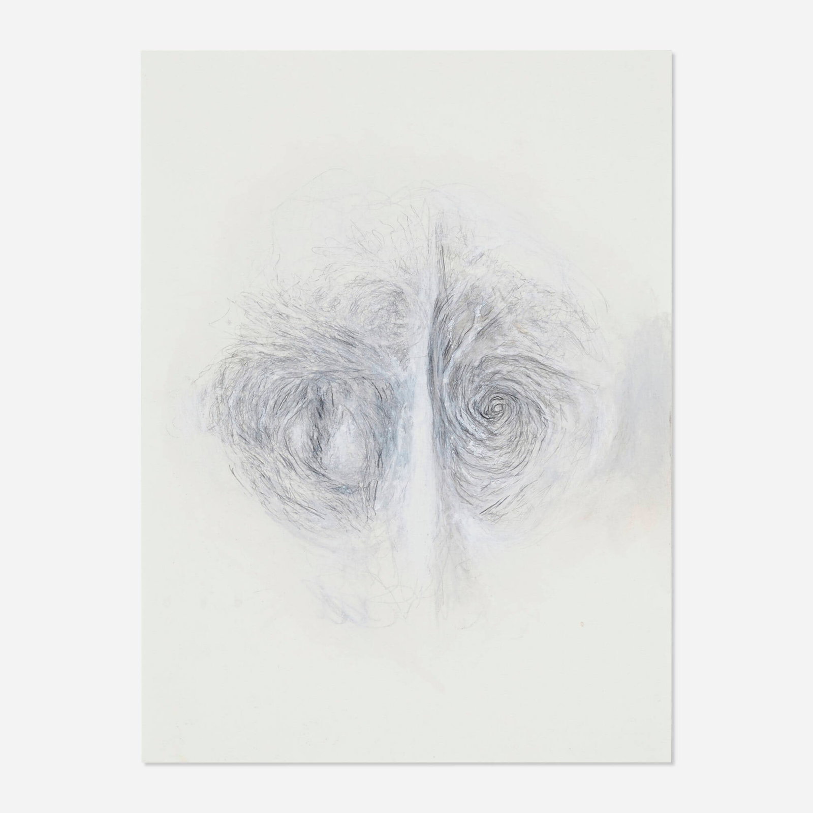 Hedda Sterne, Untitled: Hedda Sterne Untitled 2001 oil pastel and colored pencil on paper 12 h x 9 w in (30 x 23 cm) Signed and dated to verso 'H St 2001 Oct 2 2003'. Provenance: CDS Gallery, New York | Pr