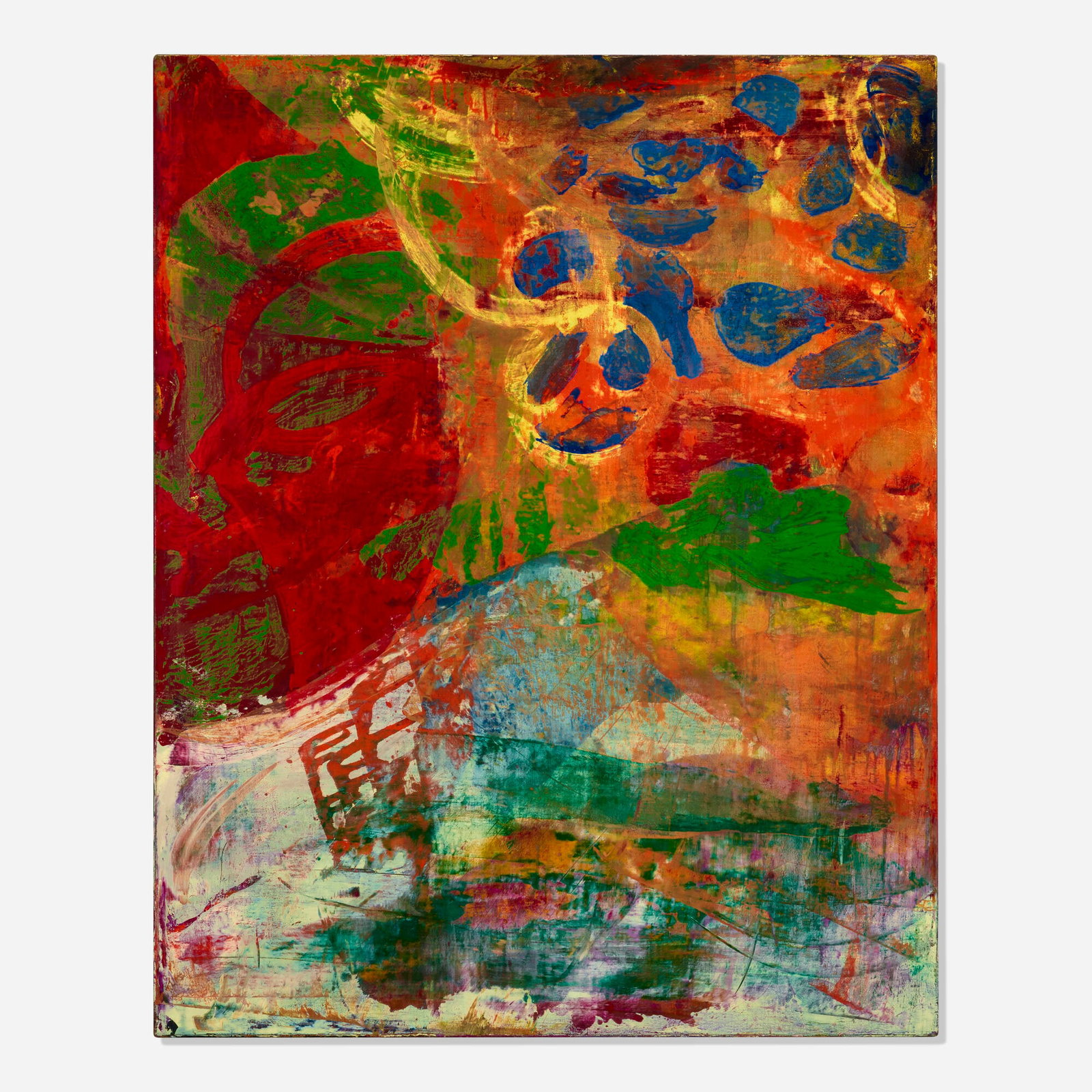 Bill Jensen, Echo: Bill Jensen Echo 2005 oil on linen 40.25 h x 32 w in (102 x 81 cm) This work is featured on the cover of the book Telephone Ringing in the Labyrinth by Adrienne Rich. Signed, titled, and date