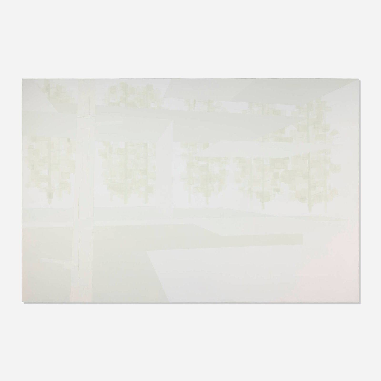 Kevin Appel, Woods: North View: Kevin Appel Woods: North View 2001 acrylic on canvas over panel 80 h x 120 w in (203 x 305 cm) Signed, titled, and dated to verso 'Kevin Appel Woods: North View '01'. Provenance:</