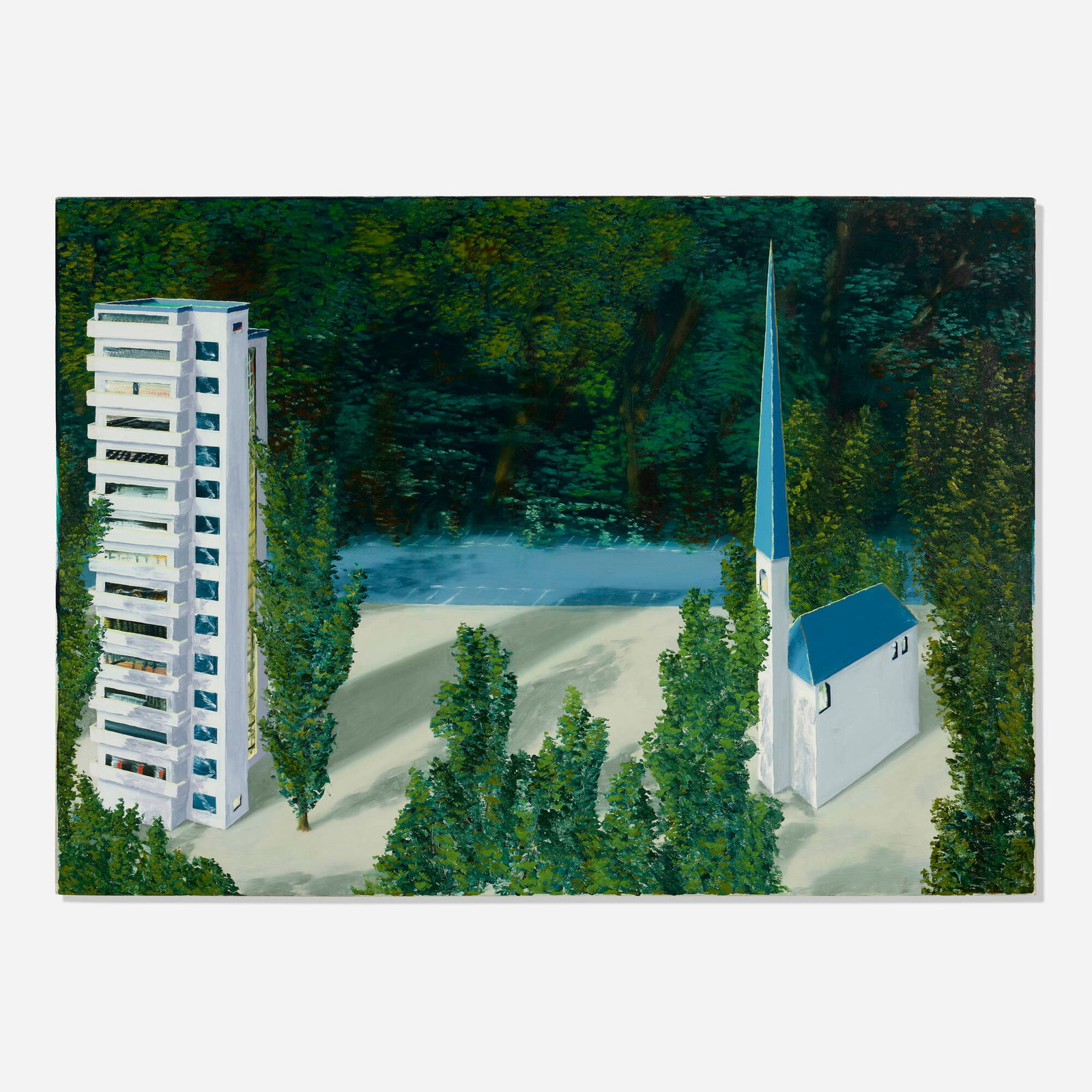 Dirk Skreber, Untitled: Dirk Skreber Untitled 1992 oil on canvas 39.25 h x 55.25 w in (100 x 140 cm) Signed and dated to verso 'Skreber '92'. Provenance: Annet Gelink Gallery, Amsterdam | Acquired from the