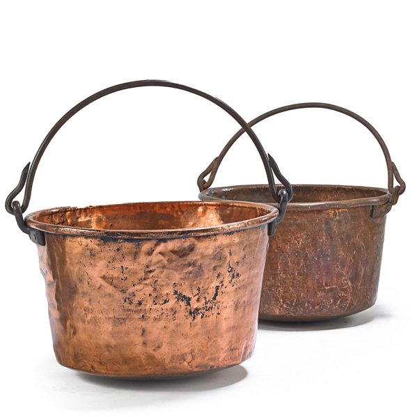 COPPER APPLE BUTTER KETTLES Sep 22, 2013 Rago Arts and Auction Center in NJ