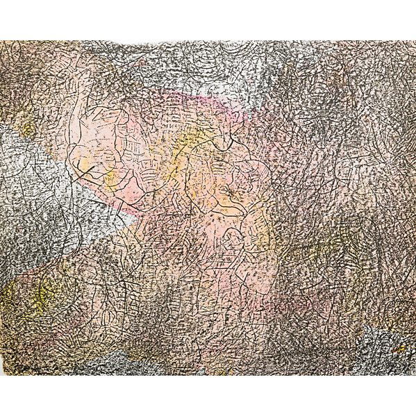 Joseph Nechvatal (American, b. 1951): Quartet, 1985; Four lithographs in colors; Signed, dated and numbered P.P. 1/2; 8 5/8" x 11 1/8" (sheet) each; Provenance: Vermillion Limited Editions Collection, Minneapolis