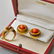 CARTIER 18K YELLOW GOLD TIGER'S EYE JEWELRY