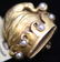 GROUP OF NATURALISTIC GOLD OR ENAMEL JEWELRY - 9