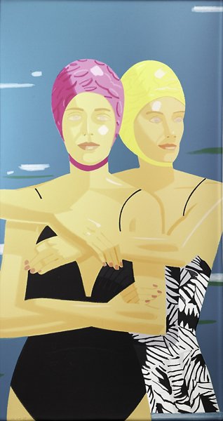 Alex Katz (American, b. 1927): Eleuthera, 1999; Screenprint in colors (framed); Signed and numbered 35/75; 47 1/2" x 25 3/4" (sheet); Publisher: Brand X Projects and the artist, New York; Provenance: LewAllen Modern, New Mexico (la