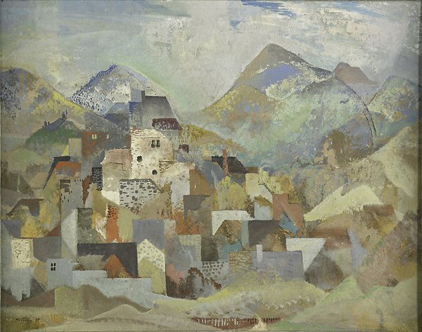 Will Henry Stevens (1881 - 1949): Untitled, 1947; Oil on board (framed); Signed and dated; 19 3/4" x 24"; Provenance: Private Collection, Florida