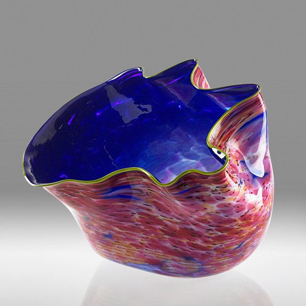 DALE CHIHULY Large Macchia bowl