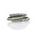 THREE DIAMOND AND PLATINUM ETERNITY BANDS