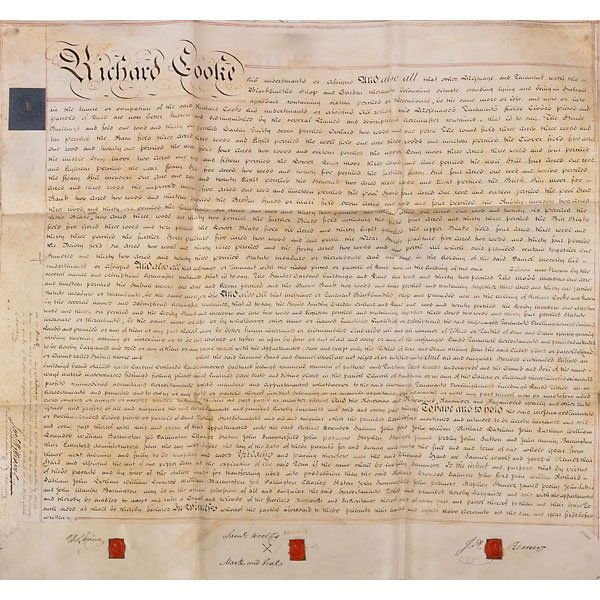 EARLY DEEDS (1 of 3)