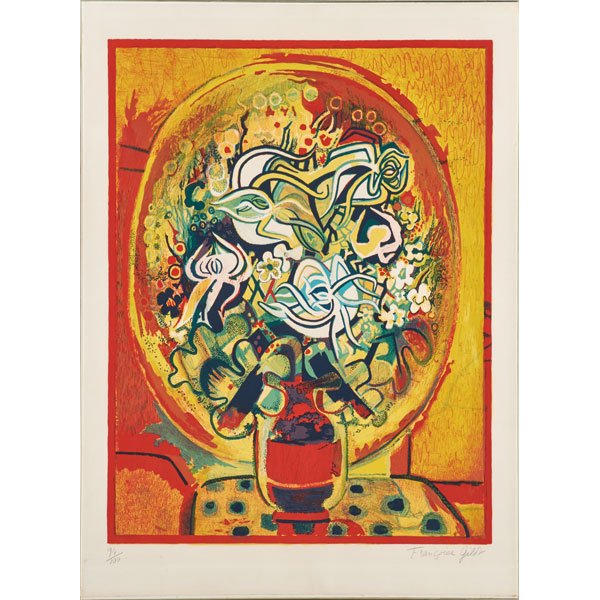 FRANCOISE GILOT (French, b. 1921) (1 of 2)