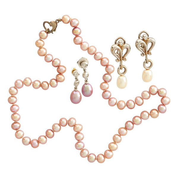 CULTURED PEARL JEWELRY, 18K GOLD OR STERLING (1 of 1)