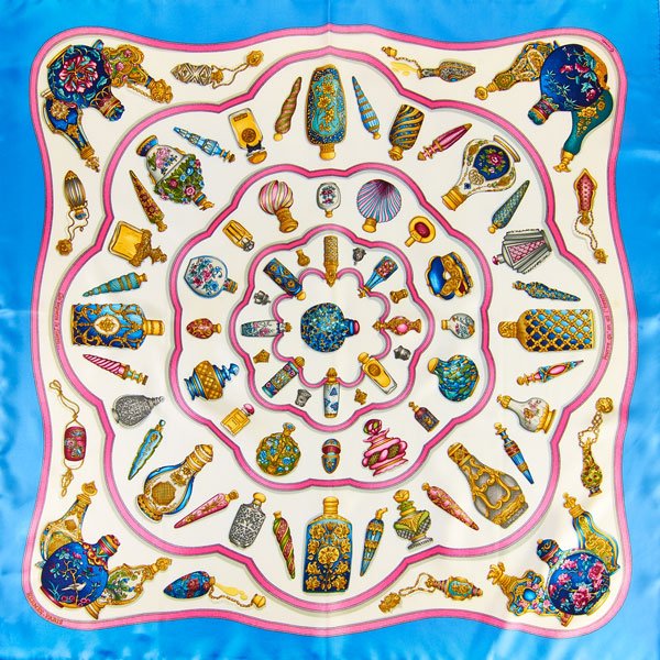 HERMES SILK "QU' IMPORTE LE FLACON" SCARF (1 of 1)