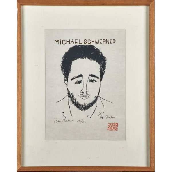 BEN SHAHN (American, 1898-1969) (1 of 2)