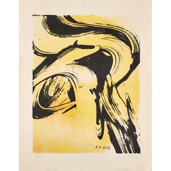 KARL OTTO GOTZ (German, b. 1914) (1 of 1)