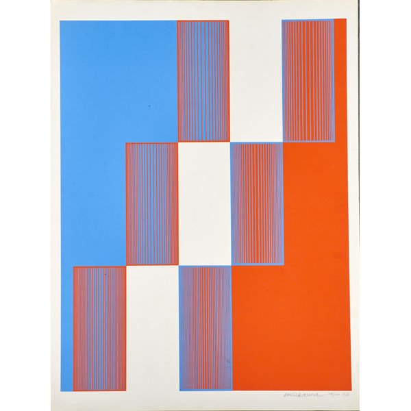 RICHARD ANUSZKIEWICZ (American, b. 1930) (1 of 10)