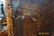 DUTCH EMBOSSED LEATHER FOUR PANEL SCREEN - 3