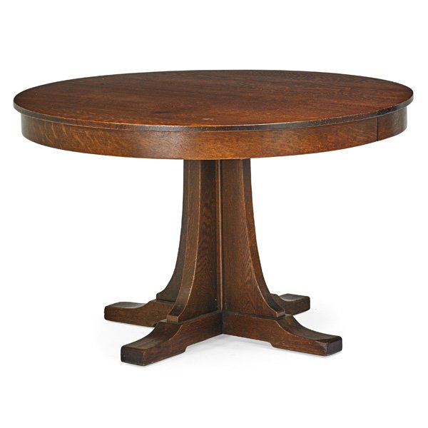 L. & J.G. STICKLEY Dining table (1 of 2)