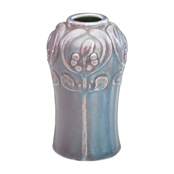 VAN BRIGGLE Early vase, 1902 (1 of 3)