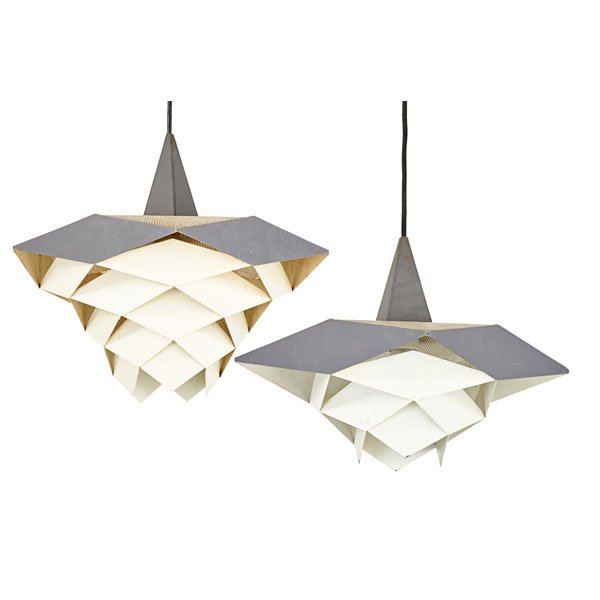 PREBEN DAL Two Symfoni pendant lamps (1 of 1)