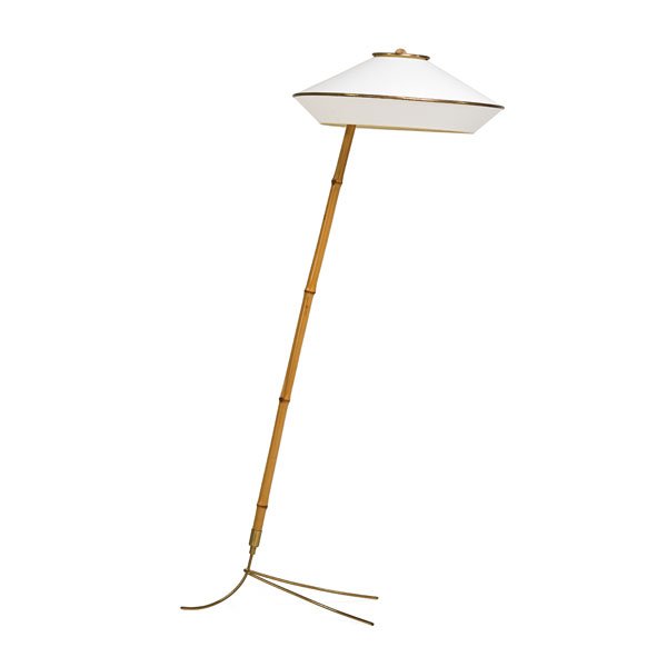 STYLE OF CARL AUBOCK Floor lamp (1 of 3)