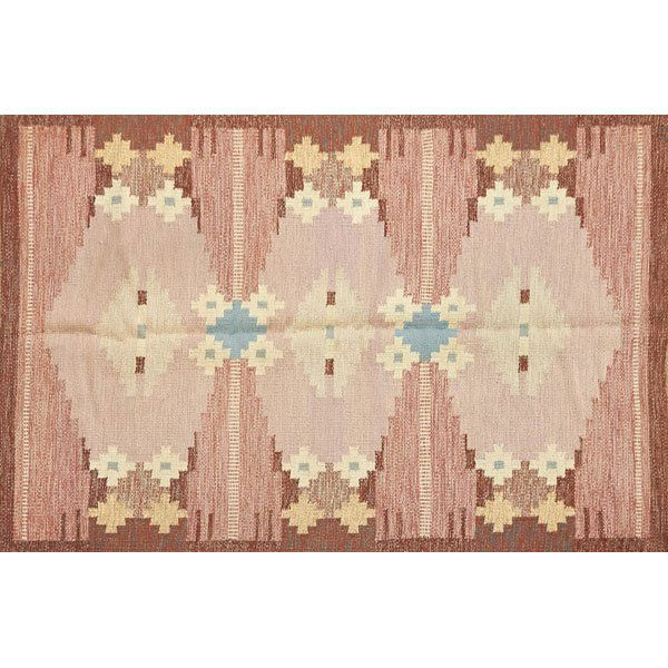 INGEGERD SILOW Hand woven wool carpet (1 of 1)