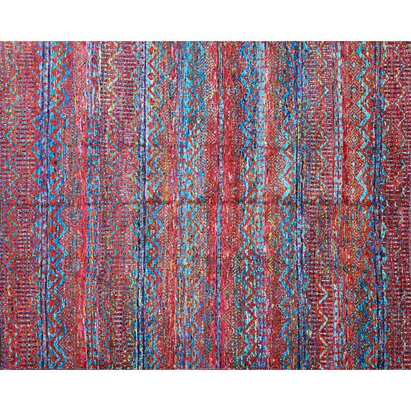 CONTEMPORARY Hand-knotted wool rug (1 of 1)