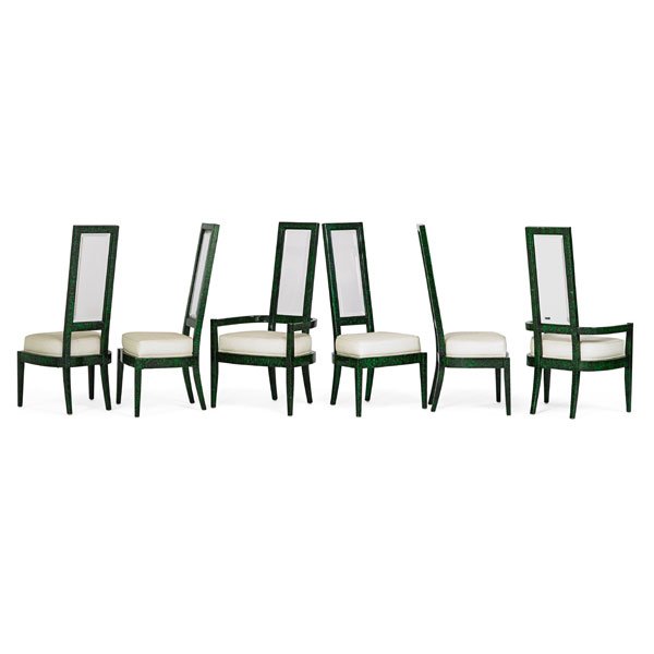 CHARLES HOLLIS JONES Six dining chairs (1 of 1)